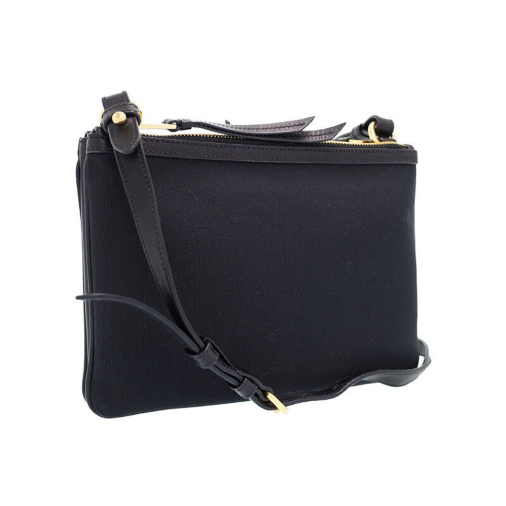 Prada Bow Handbag Tote Bag Ribbon Black Logo